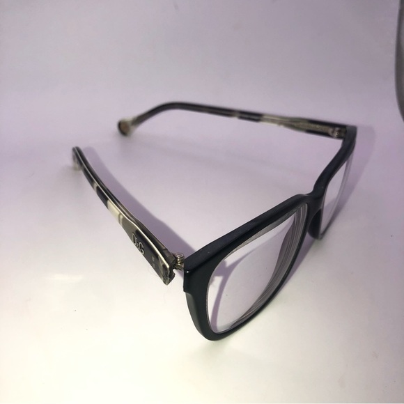 dolce & Gabbana DD 1238 2760 Black Full Rim Frames 54 15 140 Green Beige Arms - Picture 3 of 7